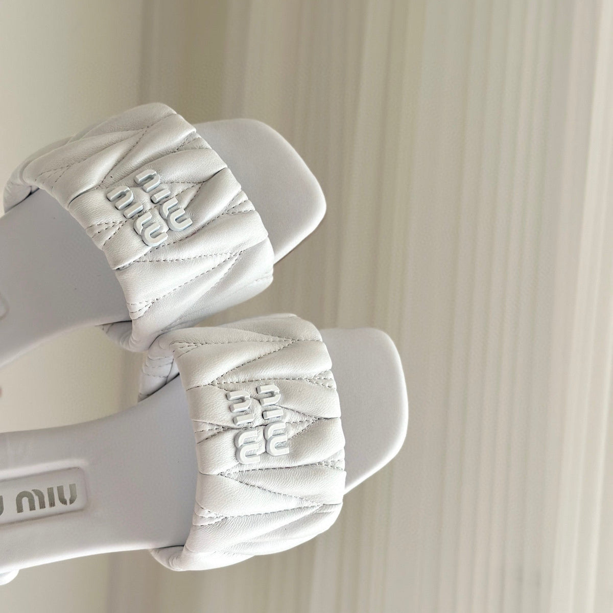 Shoes- Miu M Sandals Premium Designer Casual Shoes
