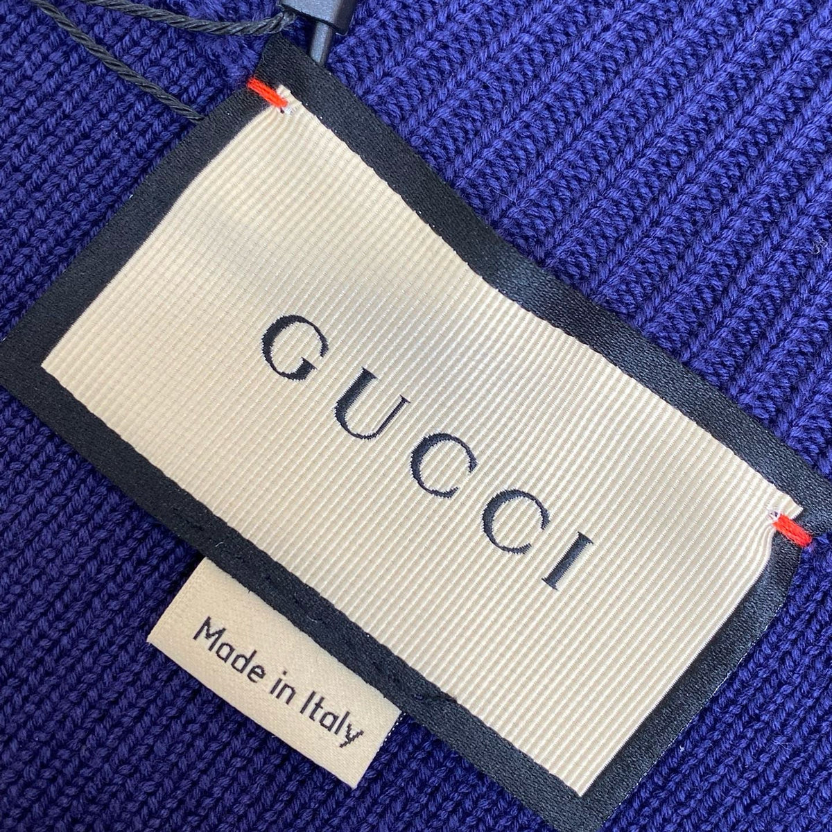 Front view of Gucci Bomber premium bomber jacket