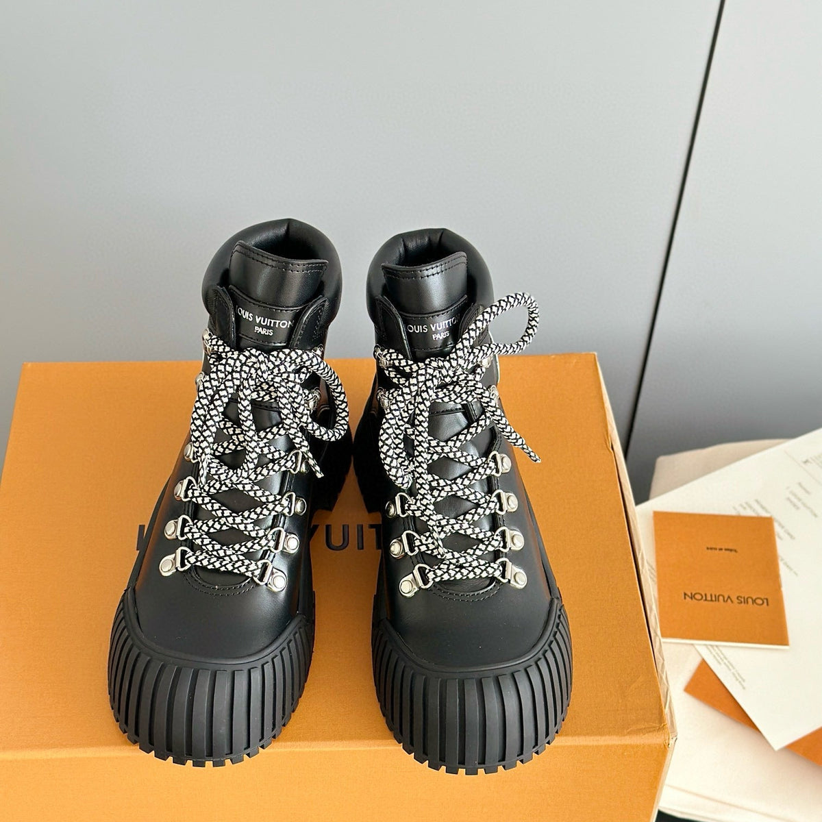 Louis Vuitton Shoes- Louis Vuitton Lou Ruby Boots Comfortable Everyday Designer Shoes