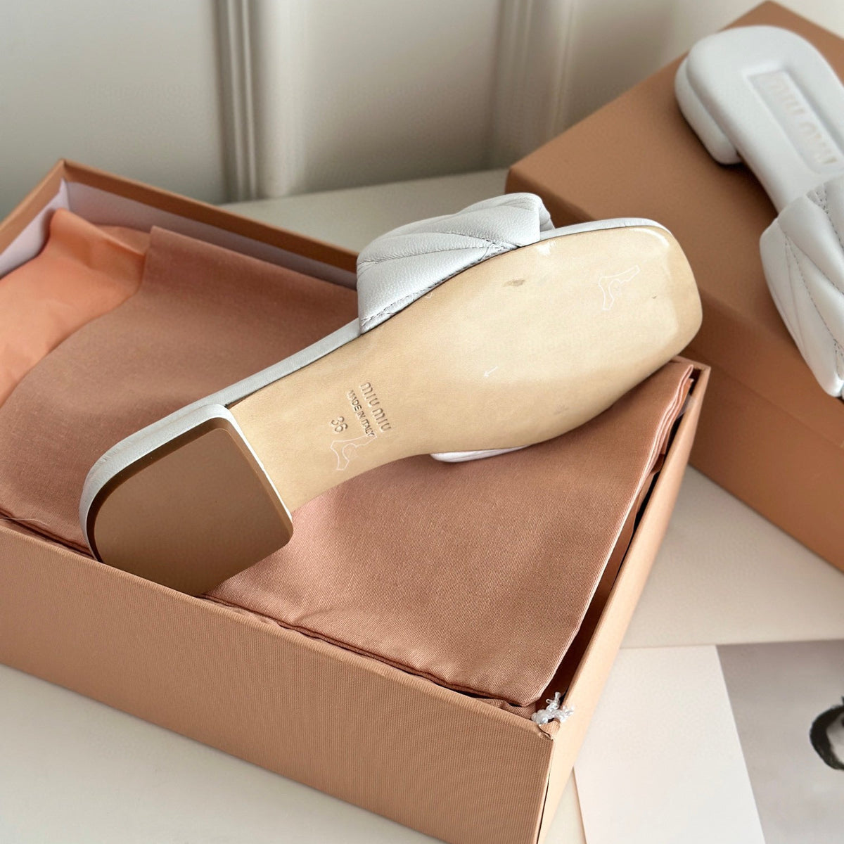 Shoes- Miu M Sandals Premium Designer Casual Shoes