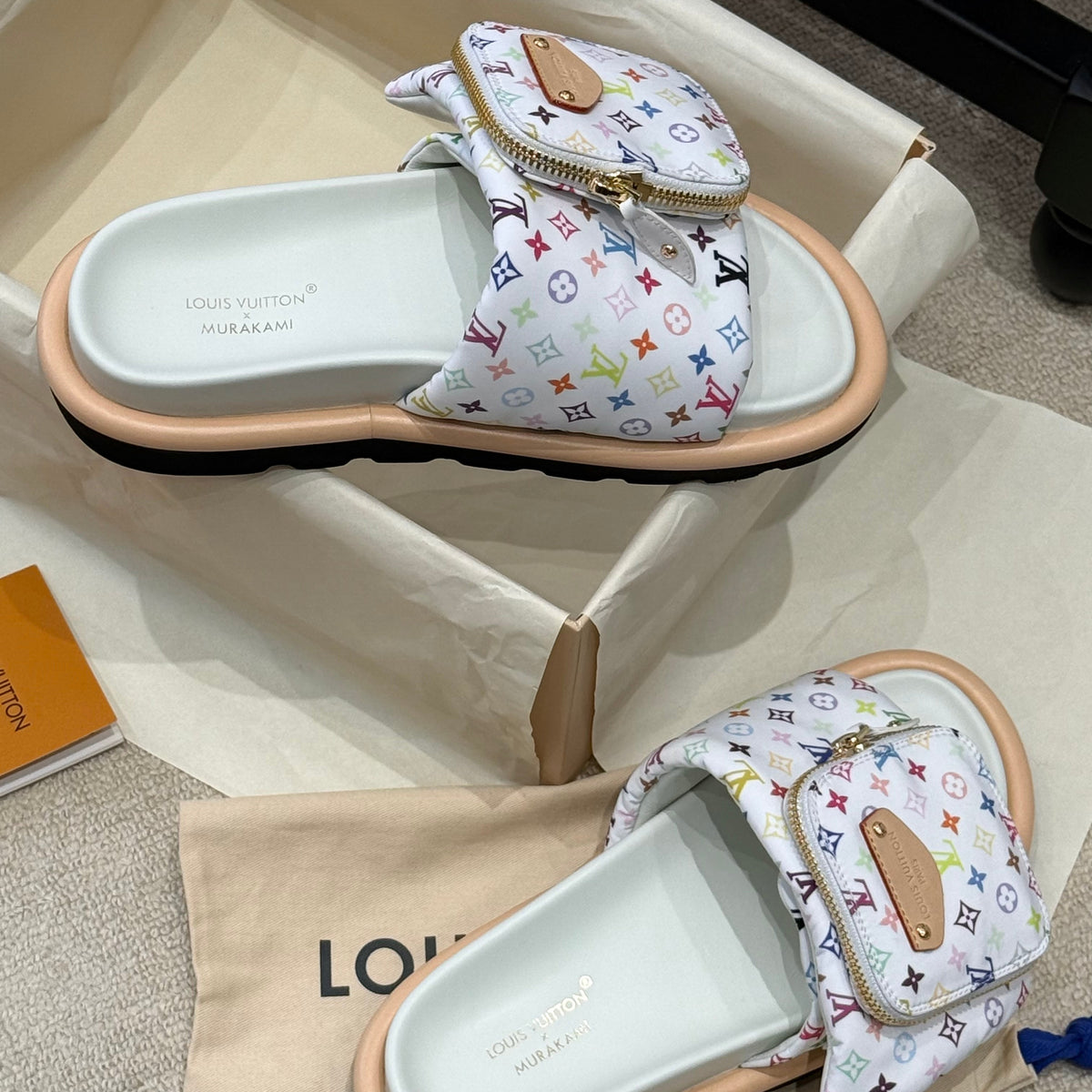 Louis Vuitton Accessories- Louis Vuitton Lou Pillow Mules Premium Everyday Designer Accessory