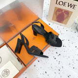 Hermes sandals Style 142 - back heel detail