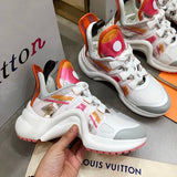 Louis Vuitton shoes Style 282 - front view, bold signature style