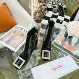 Back view of Roger Vivier luxury piece style No.062