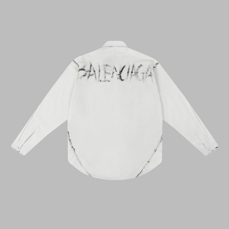 Back view of Balenciaga luxury piece style No.107