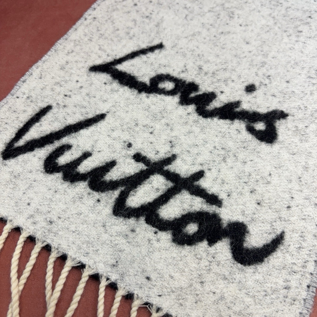 Louis Vuitton Scarves- Louis Vuitton Lou Scarf Luxury Designer Silk Scarf