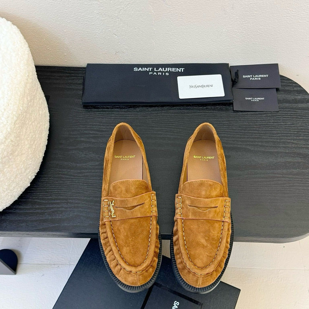 Saint Laurent Shoes- Saint Laurent Loafers Luxury Lifestyle Designer Footwear