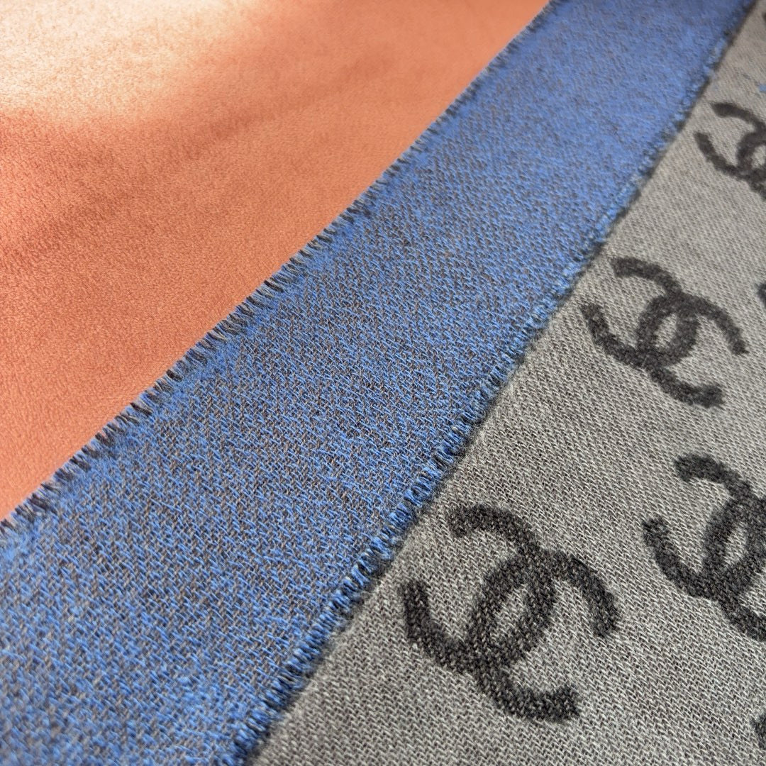 Chanel Scarves- Chanel Scarf Luxury Designer Silk Scarf