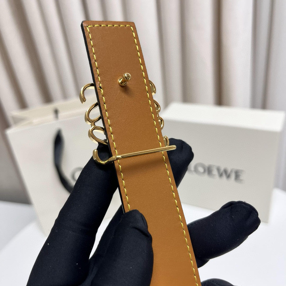 Belts- Loew Belt 2.8 Cm Classic Everyday Designer Belt