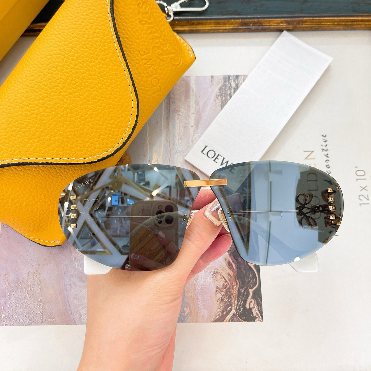 Sunglasses- Loew Sunglasses Luxury Designer UV Sunglasses