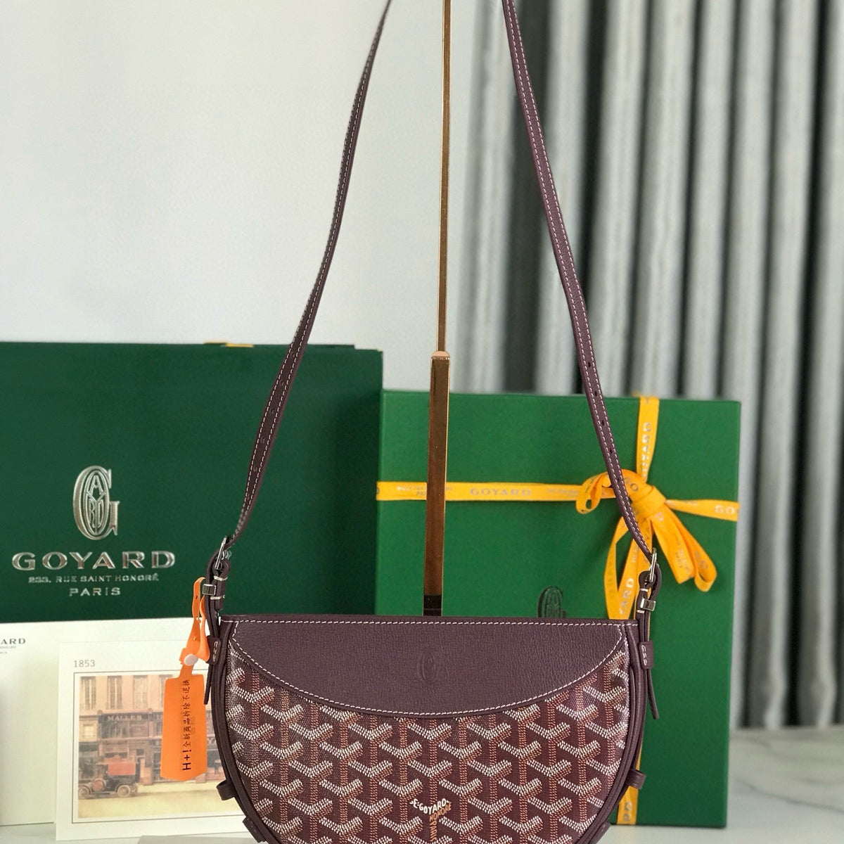 Bags- Goya Hirondelle Bag Luxury Designer Leather Handbag