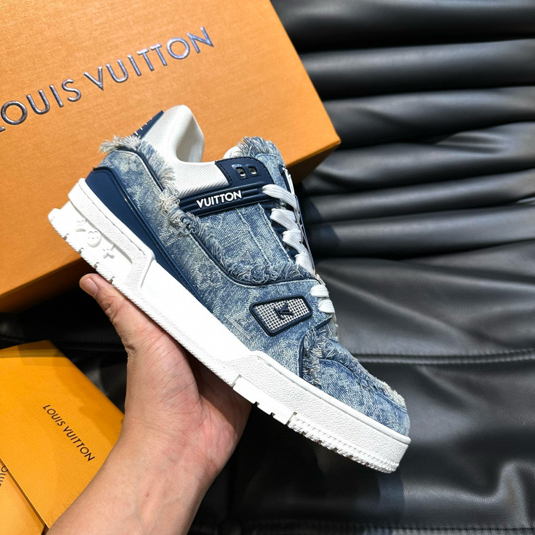 Louis Vuitton Shoes- Louis Vuitton Lou Trainers Premium Designer Casual Shoes