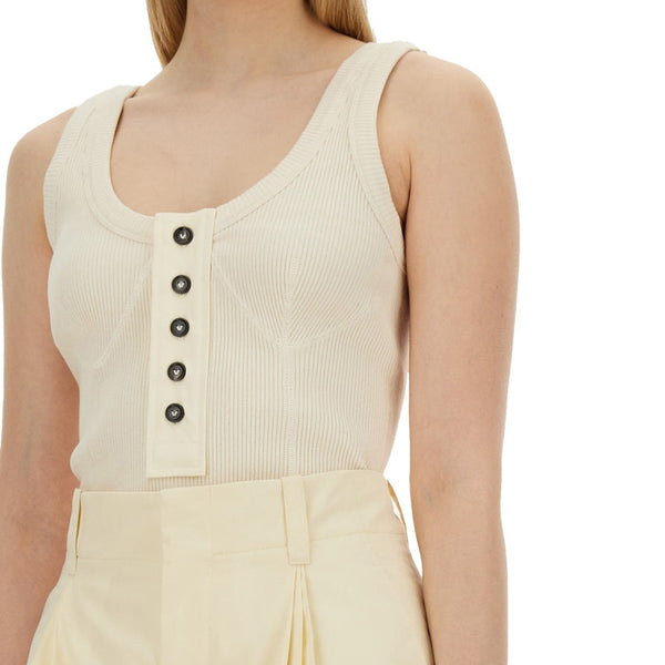 Bottega Veneta Tops? Bottega Veneta Women Jersey Top Premium Designer Casual Top