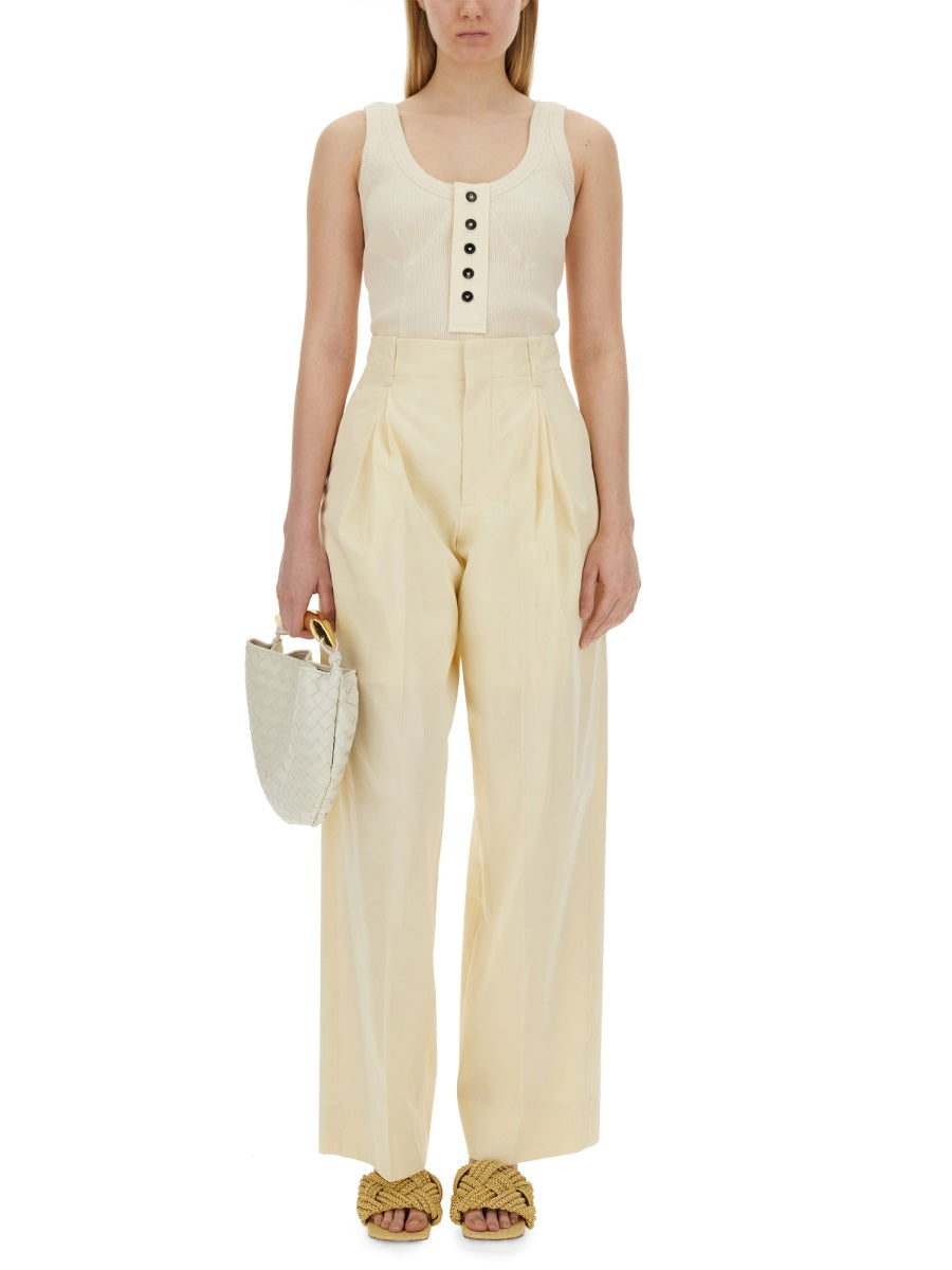 Bottega Veneta Tops? Bottega Veneta Women Jersey Top Premium Designer Casual Top