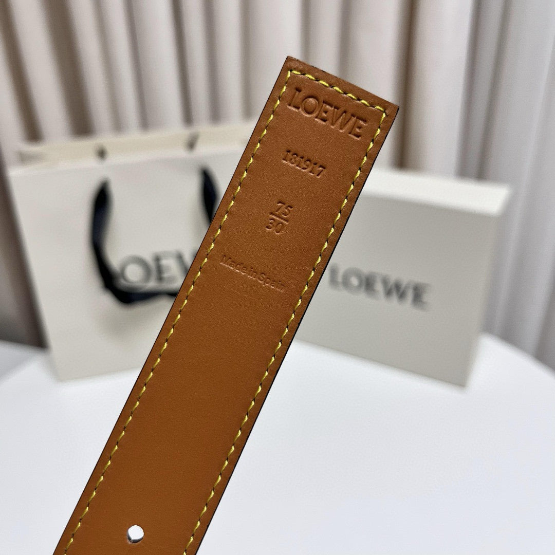 Belts- Loew Belt 2.8 Cm Classic Everyday Designer Belt