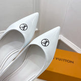 Louis Vuitton Tan Chunky Platform Sneakers - Back View
