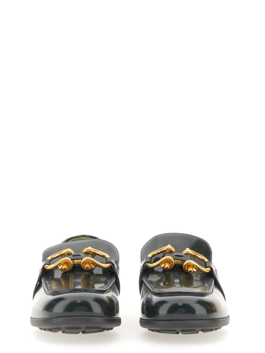 Bottega Veneta slides luxury designer piece front view