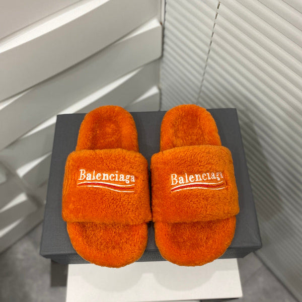 Balenciaga Tan High-Top Sneakers - Side Profile View