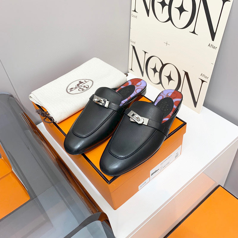Hermes sandals Style 168 - styled lifestyle view