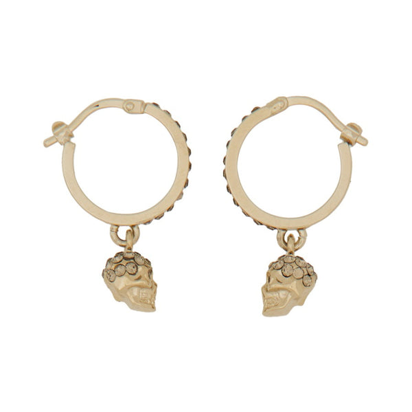 Alexander McQueen Accessories? Alexander Mcqueen Women Orecchini A Cerchio Skull Premium Everyday Designer Accessory