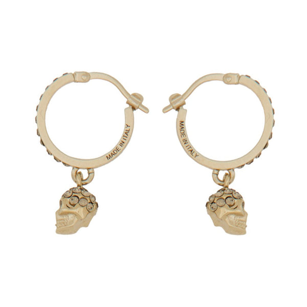 Alexander McQueen Accessories? Alexander Mcqueen Women Orecchini A Cerchio Skull Premium Everyday Designer Accessory