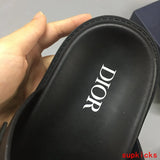 Dior Red Bow-Detail Flats - Full Silhouette View