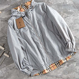 Close-up of Burberry designer clothing craftsmanship