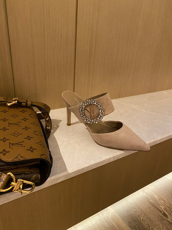 Louis Vuitton Red Ankle Boots - Detail Shot of Craftsmanship