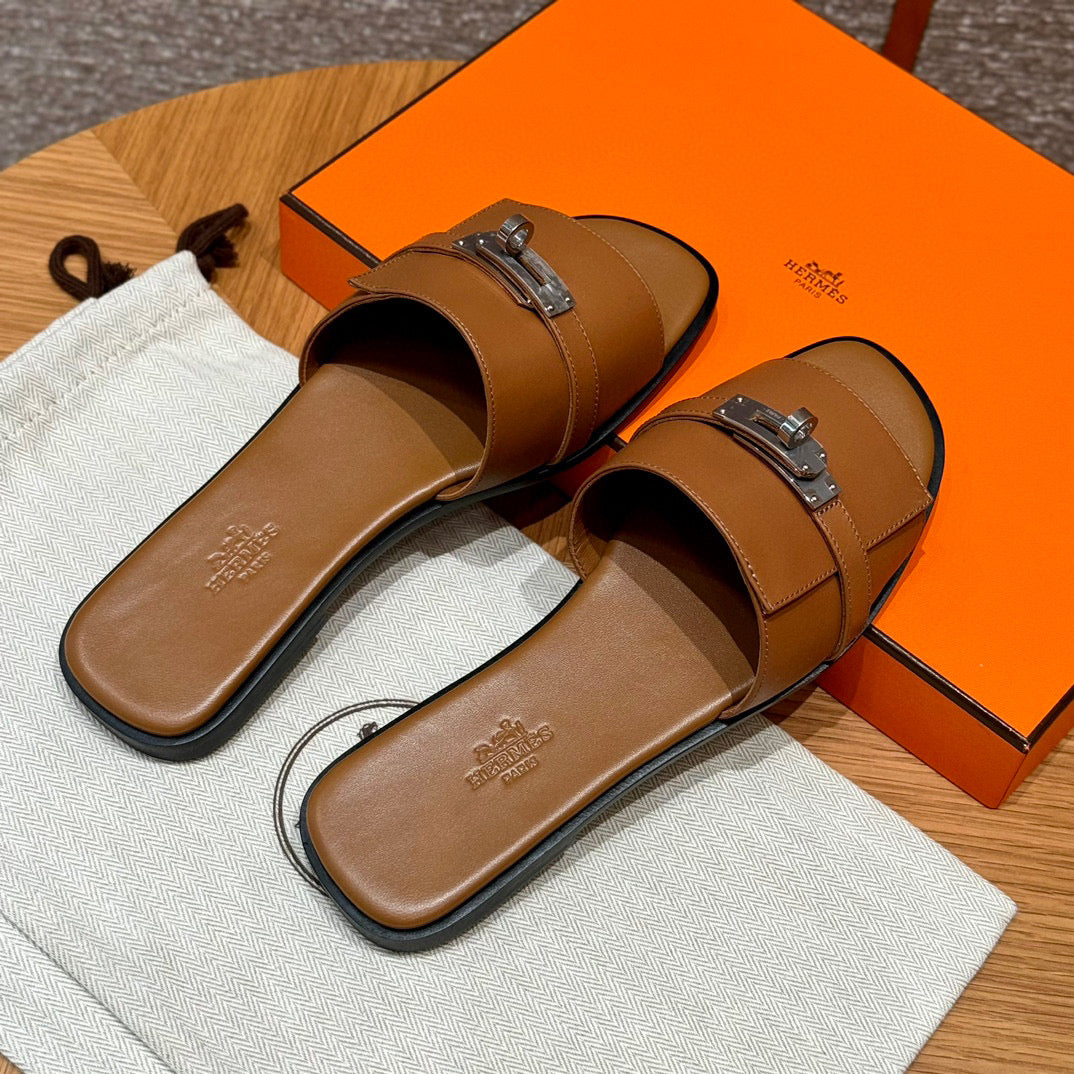 Shoes- Herm Giulia Sandals Premium Designer Casual Shoes