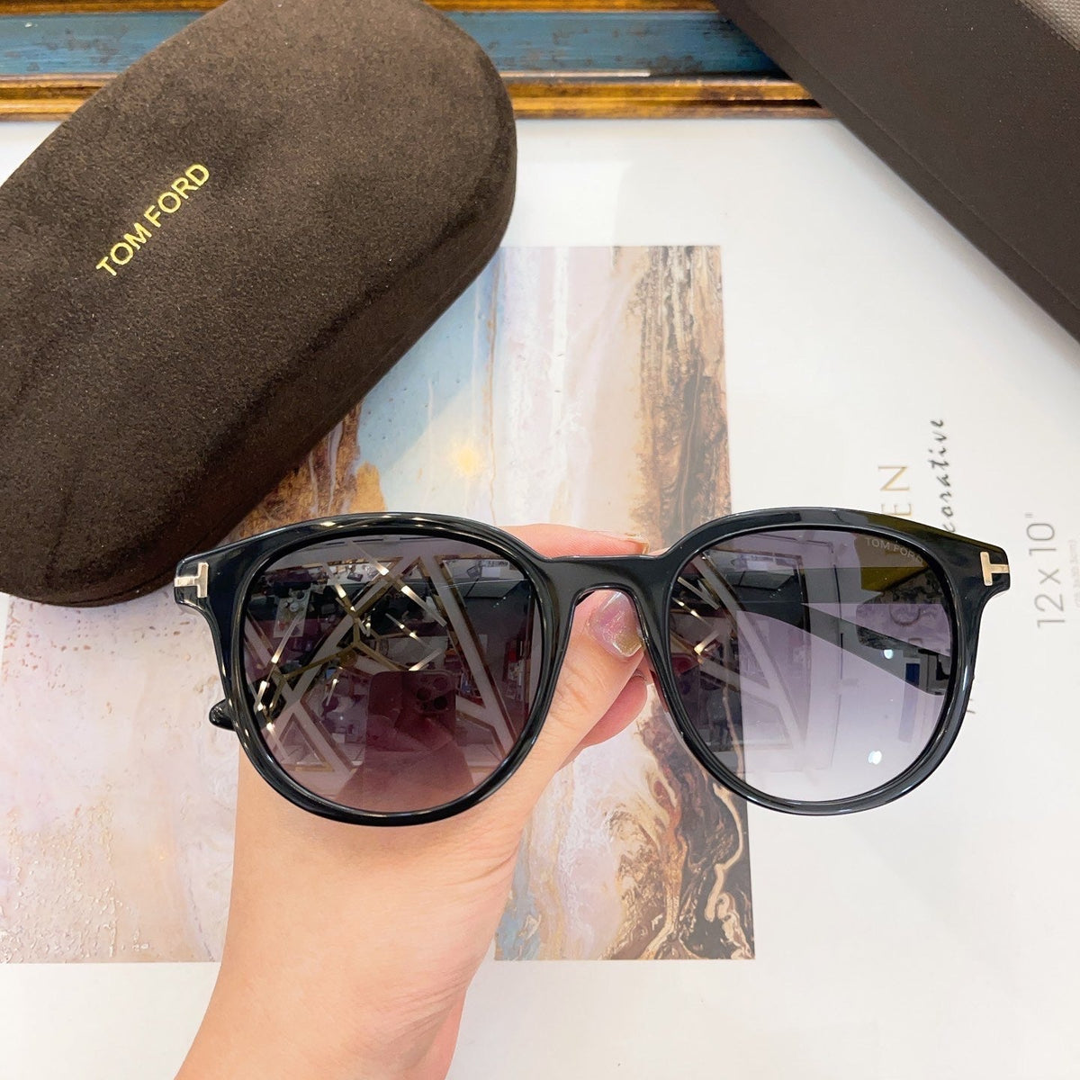 Sunglasses- Tom F Sunglasses Premium Fashion Designer Sunglasses