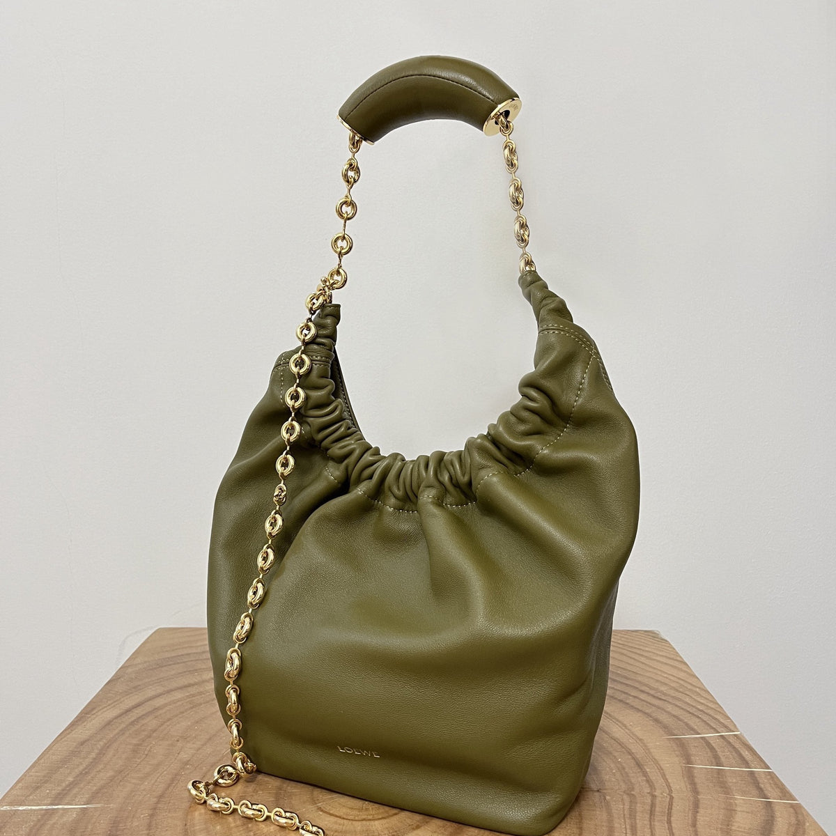 Bags- Loew Small Squeeze Bag Luxury Designer Leather Handbag