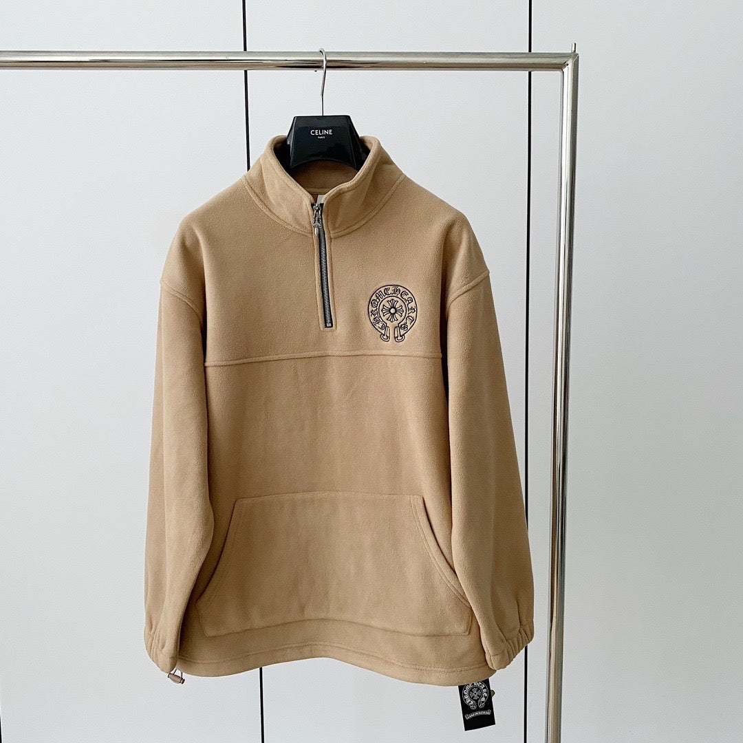 Hoodies- Chrome H Sweatshirt Comfortable Luxury Streetwear Hoodie