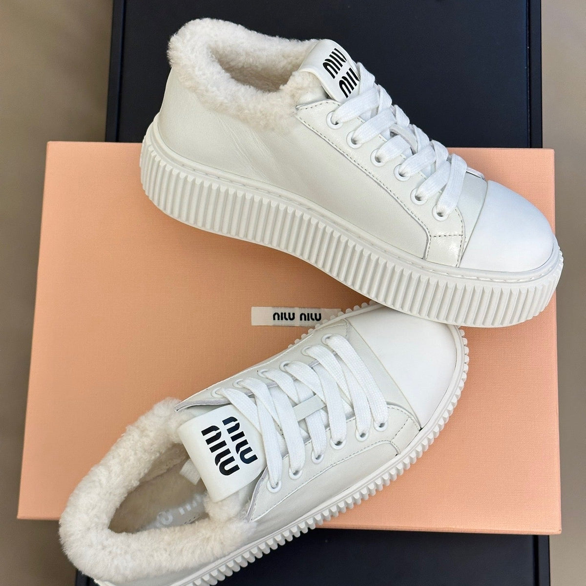 Shoes- Miu M Trainers Premium Designer Casual Shoes