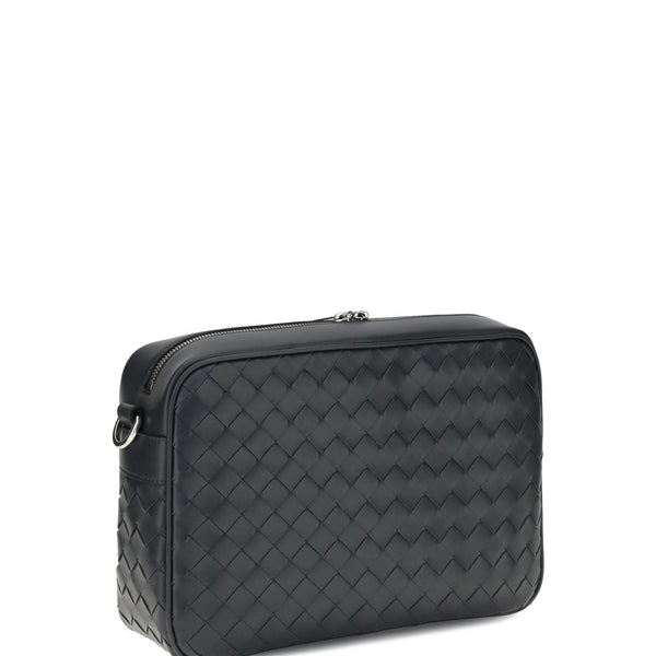 Bottega Veneta Bags? Bottega Veneta Men Camera Medium Shoulder Bag Luxury Designer Leather Handbag