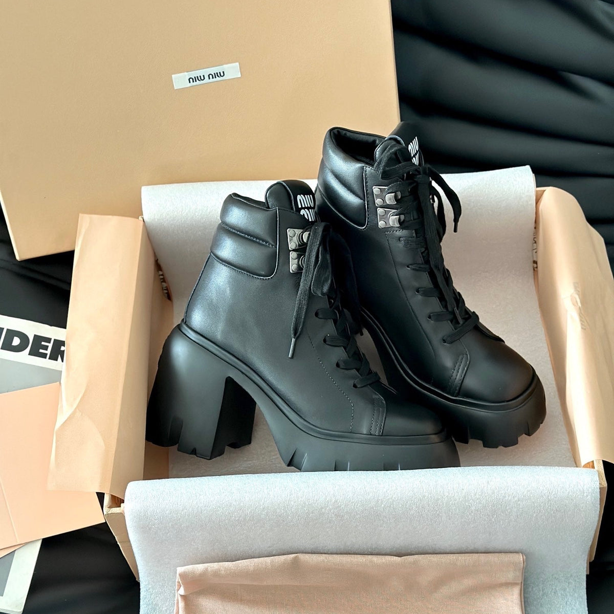 Shoes- Miu M Boots Comfortable Everyday Designer Shoes