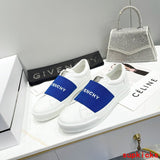 Givenchy Chocolate Brown Chunky Platform Sneakers - Angled View