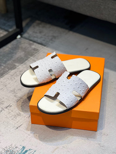 Hermes shoes Style 017 - texture and material detail