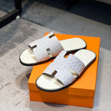Hermes shoes Style 017 - texture and material detail