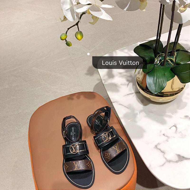 Louis Vuitton shoes front view designer style