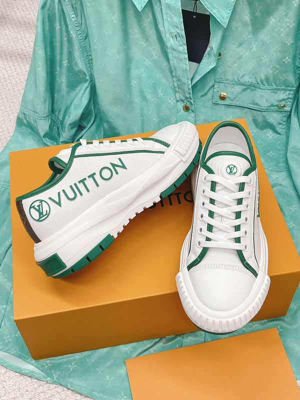 Louis Vuitton shoes Style 369 - close-up of premium designer craftsmanship