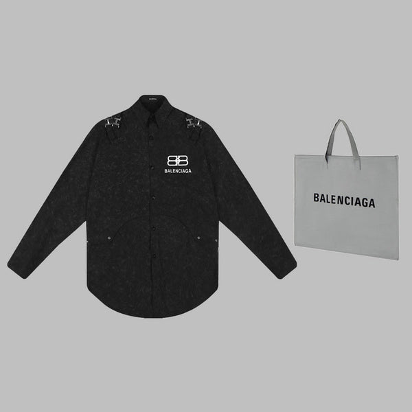 Balenciaga luxury designer clothing detail shot