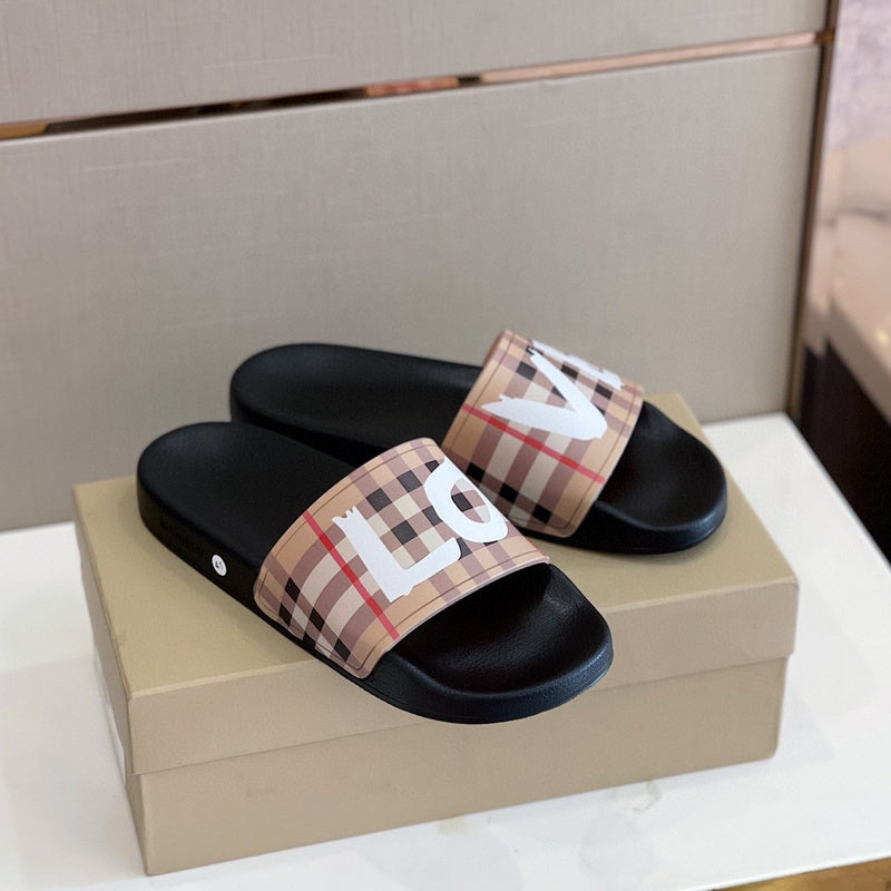 Burberry Red Slip-On Sneakers - Lifestyle Styling Shot