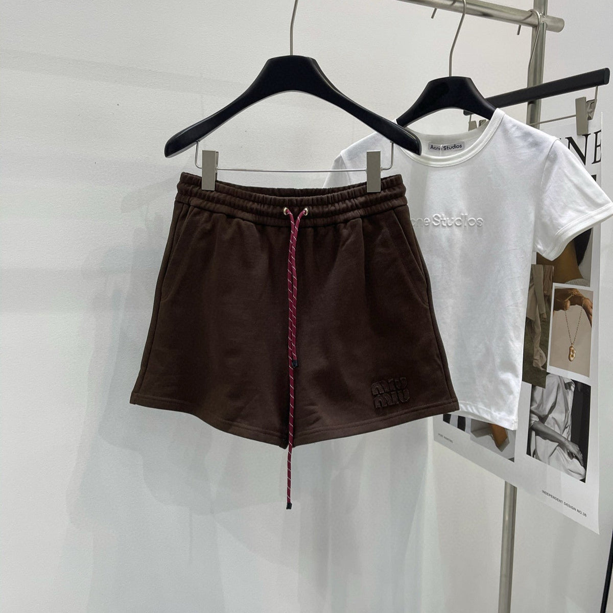 Shorts- Miu M Shorts Everyday Lightweight Designer Shorts