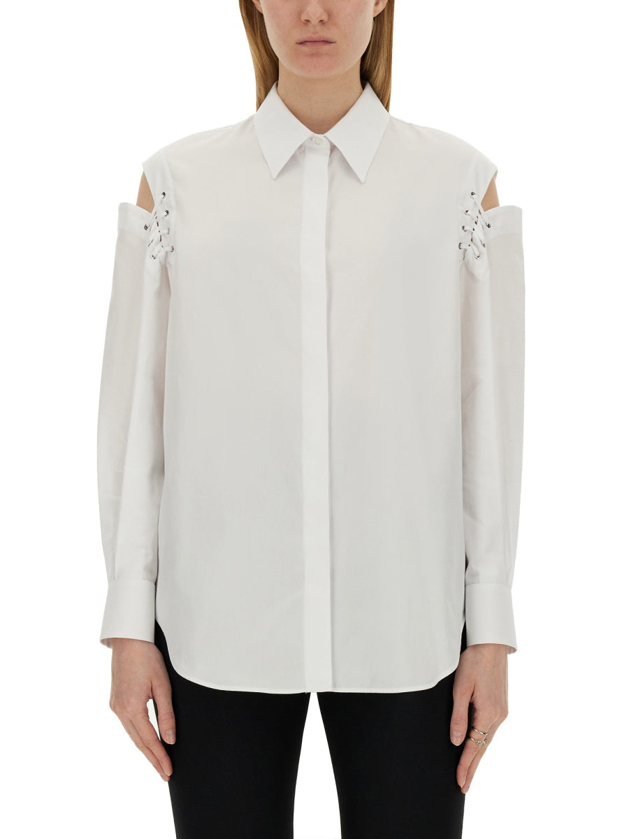 Alexander McQueen tee shirts luxury designer piece front view