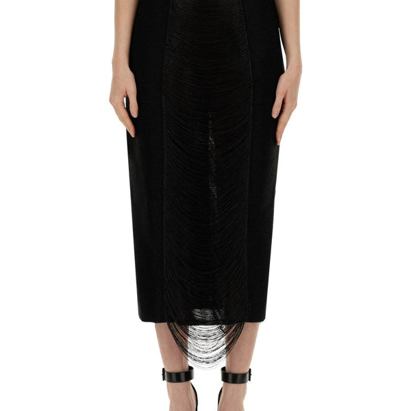 Alexander McQueen skirts luxury designer piece front view