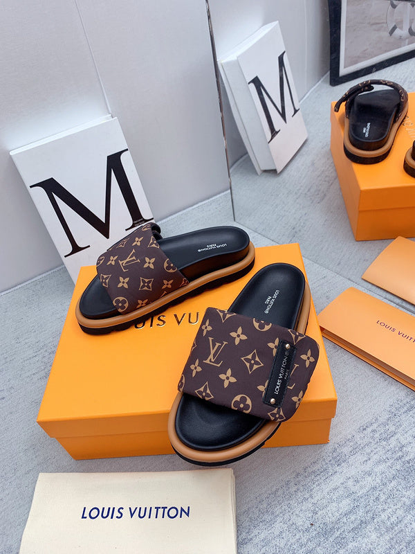 Louis Vuitton shoes Style 385 - close-up of premium designer craftsmanship