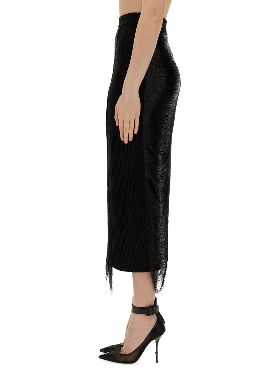 Alexander McQueen Skirts? Alexander Mcqueen Women Long Skirt Chic Everyday Designer Skirt