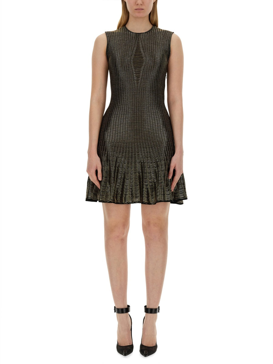 Alexander McQueen cocktail dresses luxury designer piece front view