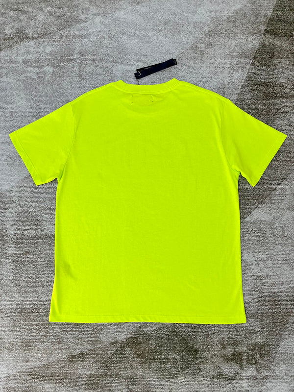 Close-up of Amiri t-shirt craftsmanship