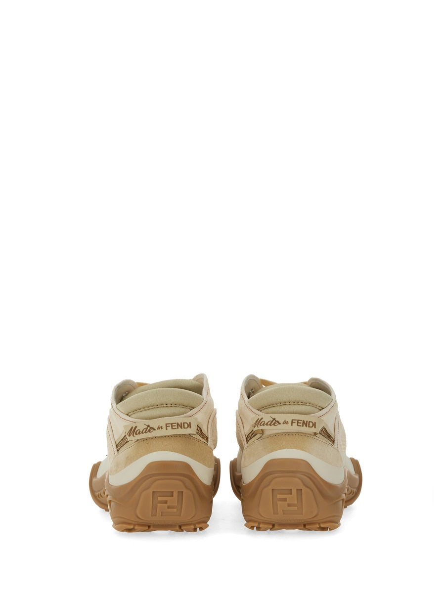 Fendi premium athletic detail and craftsmanship close-up